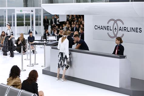 chanel airplane|chanel's airport theme.